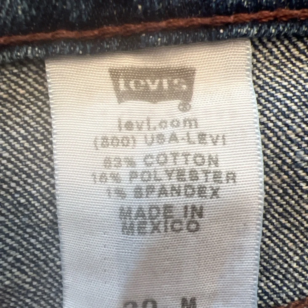 VintageLevi’s 515 Bootcut Jeans | Dark Wash Y2K Denim | Classic Levi’s | Sz 20‎ - Picture 7 of 9